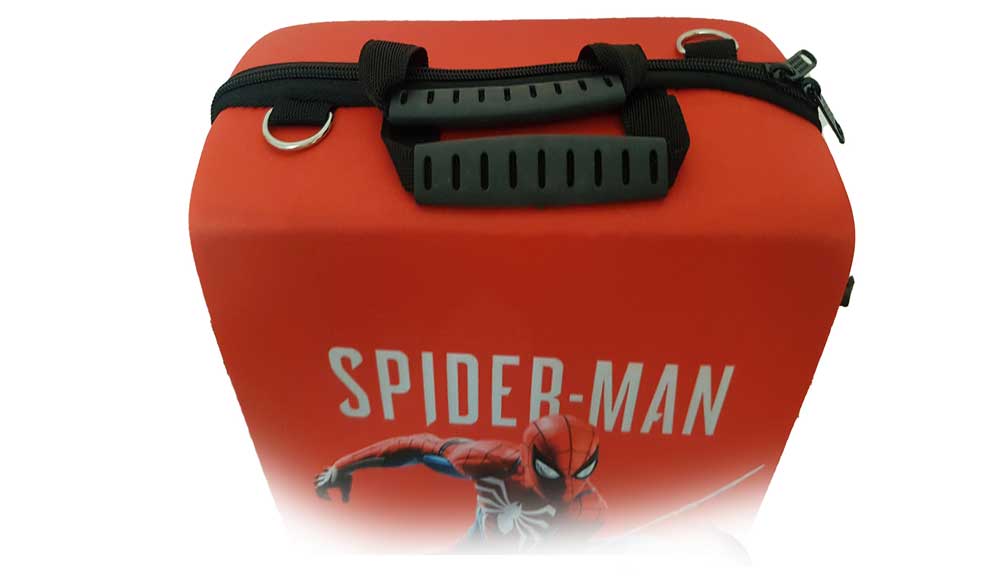 کیف کنسول بازی PS4 طرح Marvel Spider-Man ا Play Station 4 Cover Bag