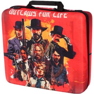 کیف کنسول بازی PS4 طرح Red Dead Redemption 2 کد 12 ا Play Station 4 Cover Bag