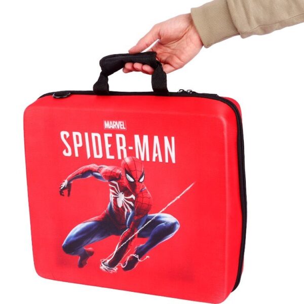 کیف کنسول بازی PS4 طرح Marvel Spider-Man ا Play Station 4 Cover Bag