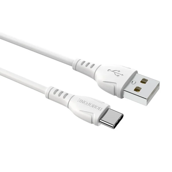 کابل تبدیل USB به USB-C بروفون مدل BX51 طول 1 متر