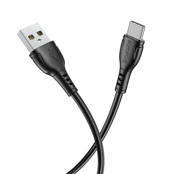 کابل تبدیل USB به USB-C بروفون مدل BX51 طول 1 متر