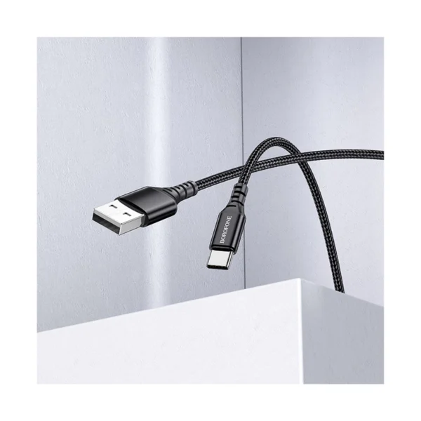 کابل تبدیل USB به USB-C بروفون مدل BX54 طول 1 متر