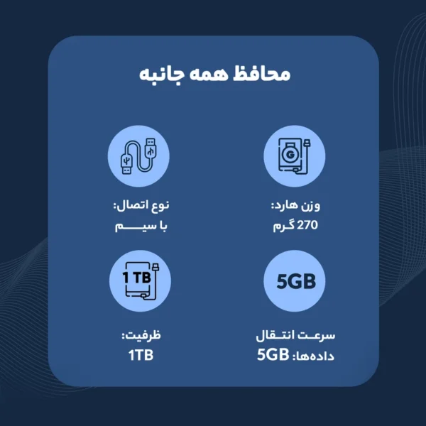 هارد اکسترنال ای دیتا مدل HD710 Pro ظرفیت 2 ترابایت