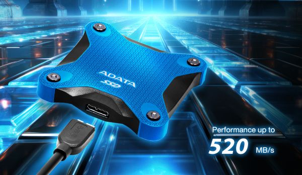 پشتیبانی از انتقال پرسرعت USB 3.2 Gen2 سرعت انتقال تا 520 مگابایت بر ثانیه مقاومت در برابر ضربه با استاندارد نظامی MIL-STD، مقاوم در برابر سقوط از ارتفاع 1.22 متر پشتیبانی از بازی‌های نسل جدید پشتیبانی از سیستم‌عامل‌ها و پلتفرم‌های مختلف انتقال داده‌ها در چند ثانیه