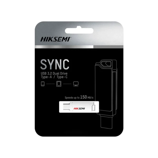 فلش مموری USB 3.2 هایک سمی مدل SYNC USB3 ظرفیت 32 گیگابایت