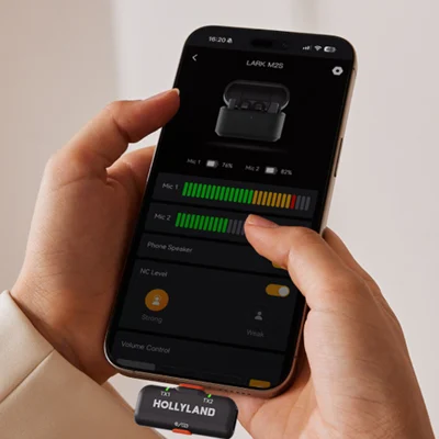میکروفون هالی لند Hollyland LARK M2S Combo Wireless Microphone گرگان