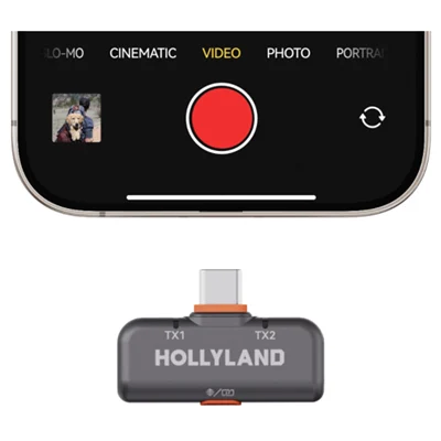 میکروفون هالی لند Hollyland LARK M2S Combo Wireless Microphone گرگان