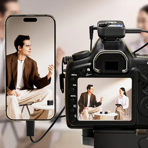 میکروفون هالی لند Hollyland LARK M2Sش Combo Wireless Microphone گرگان