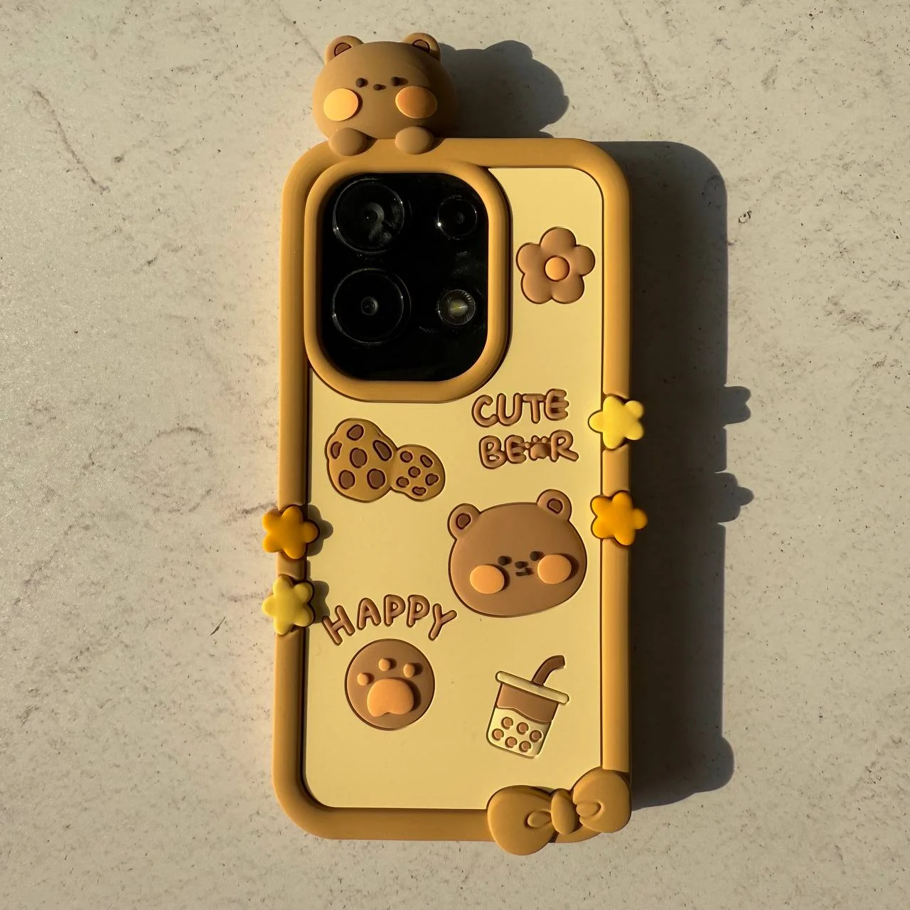 قاب cute bear عروسک برجسته C3249